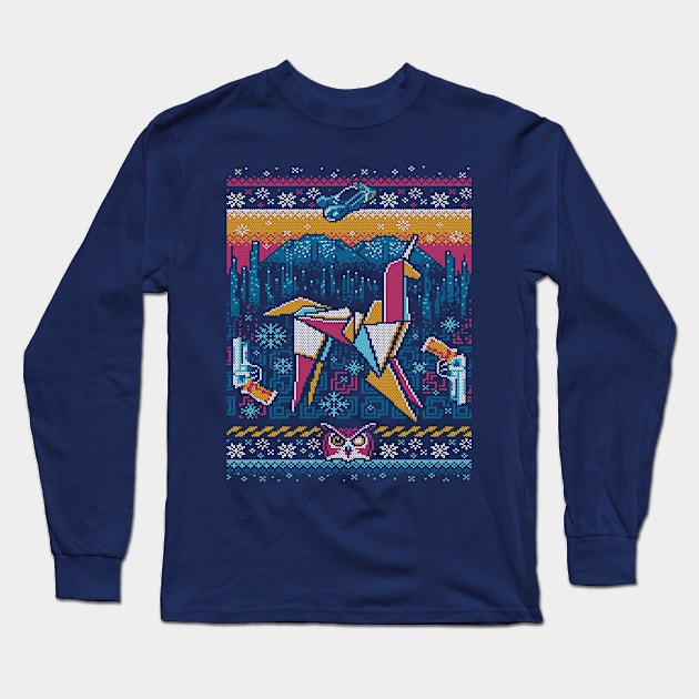 Nexus Xmas Sweater Long Sleeve T-Shirt by djkopet